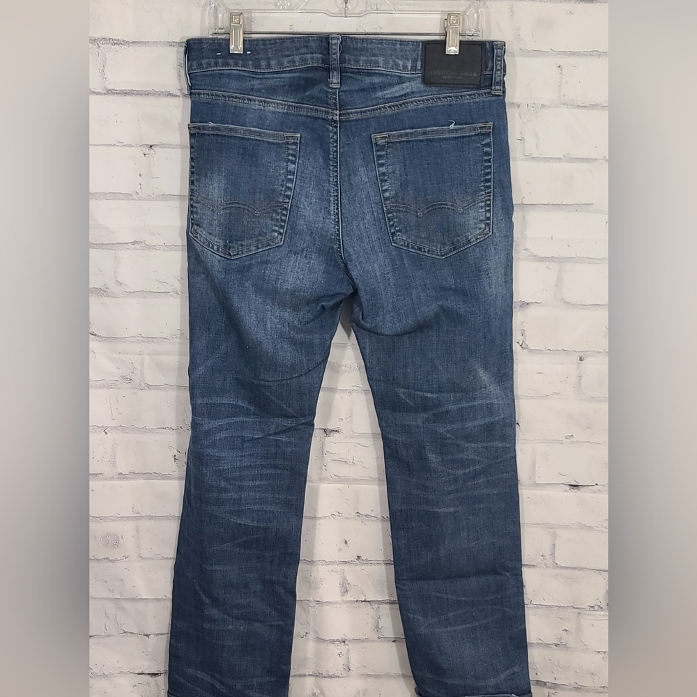 American Eagle Men's Original Straight Jeans 31×30 - Picture 2 of 7
